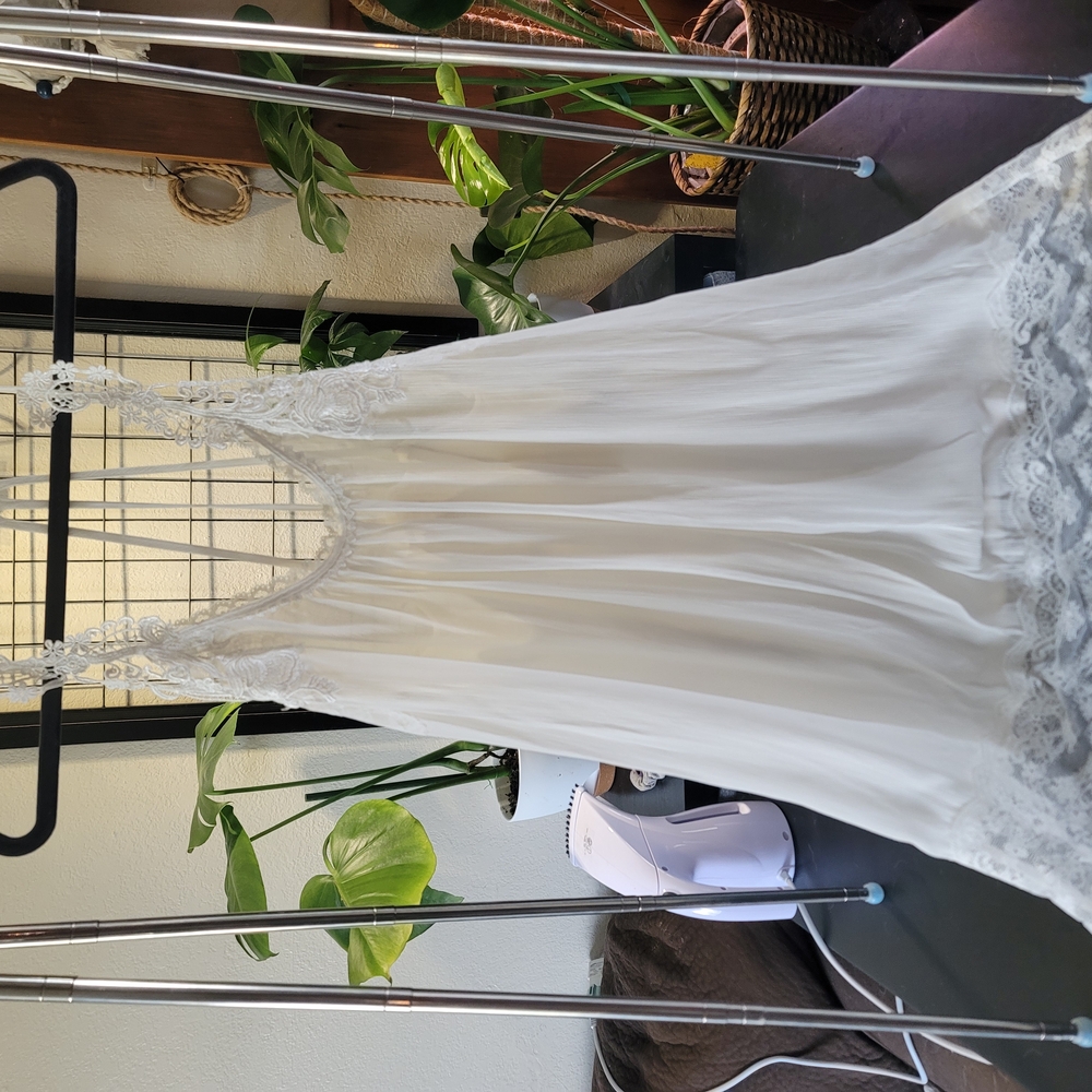 In Bloom White Lace Chemise Intimates Sleepwear